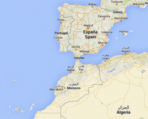 Spain map